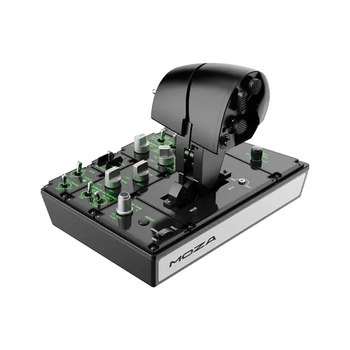 MOZA MTP Throttle – מצערת מתקדמת לסימולטורי טיסה לחוויית טיסה מציאותית
