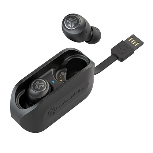 אוזניות אלחוטיות בלוטוס Jlab Go Air TWS Earbuds - צבע שחור