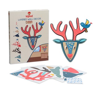 חיות קיר - אייל! (יצירה דקורטיבית מדליקה) מבית KIPOD