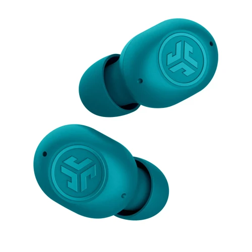 אוזניות אלחוטיות מעוצבות JLAB JBUDS MINI TWS- צבע Aqua