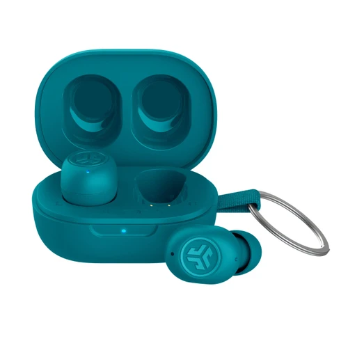 אוזניות אלחוטיות מעוצבות JLAB JBUDS MINI TWS- צבע Aqua