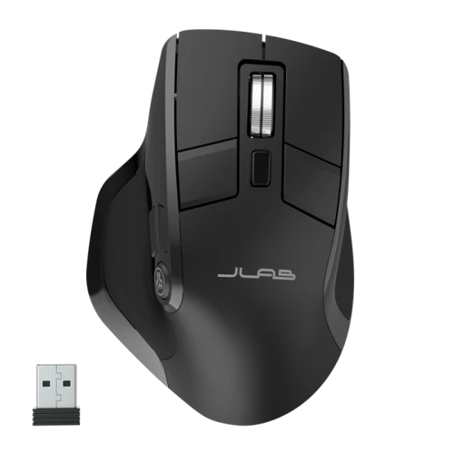 עכבר אלחוטי ארגונומי Jlab Epic Mouse - צבע שחור 