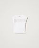 T-shirt with lace insert