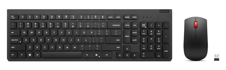 סט מקלדת ועכבר Lenovo Essential Wireless Combo 2 K+M AI 4X31R64470