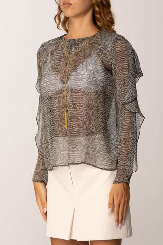 Transparent Shirt Python PrintNERO