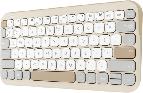 מקלדת Asus Marshmallow KW100 E.H עם עיצוב דק ואלגנטי לשימוש ביתי ומשרדי