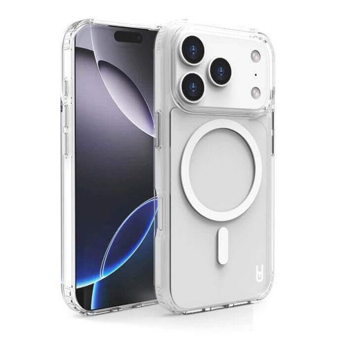 כיסוי Grip Crystal MagSafe iPhone 17 Pro , אייפון 17 פרו , שקוף