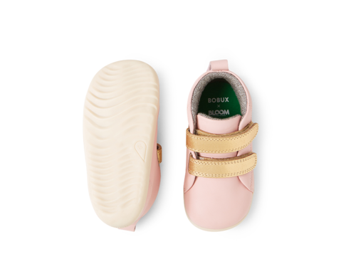  Bobux SU GRASS COURT HIGH BALLET PINK  מידות 19-22