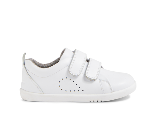 Bobux IW Grass Court OPTICAL WHITE מידות 22-26