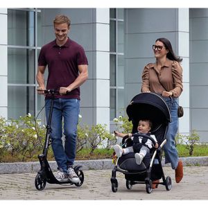 עגלת גודי פלוס מהדורה מיוחדת - Goody Plus Stroller Black Royal Edition_LUX ציקו