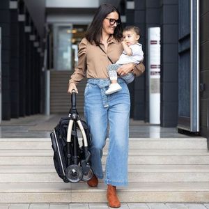 עגלת גודי פלוס מהדורה מיוחדת - Goody Plus Stroller Black Royal Edition_LUX ציקו