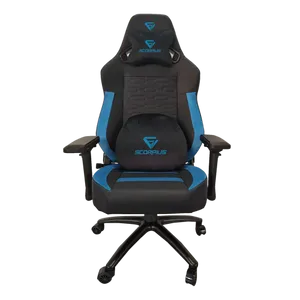 SCORPIUS PROFESSIONAL כסא גיימינג שחור/תכלת