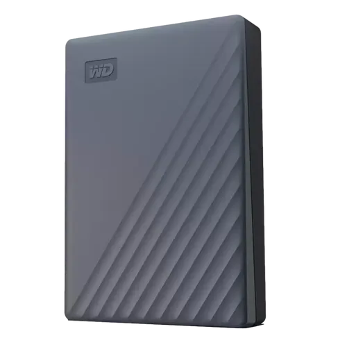 WD MY PASSPORT 5TB USB-C אפור