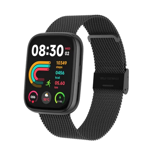 שעון חכם FITPRO S4 צבע שחור