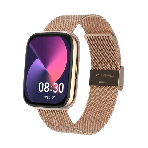 שעון חכם FITPRO S4 צבע זהב-rose