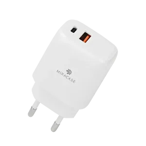 מטען קיר MIRACASE MWC25PQ 25W עם כבל universal