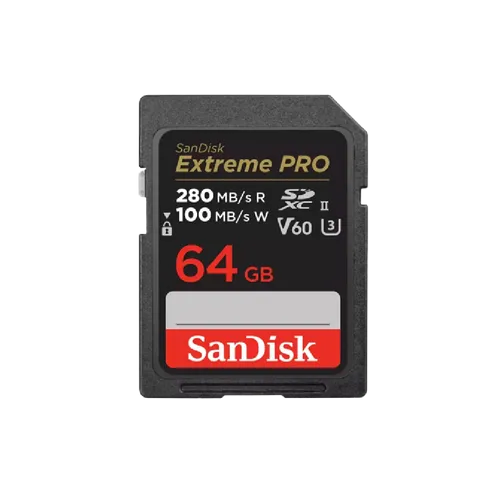 SanDisk EX PRO SD 280S V60 64GB