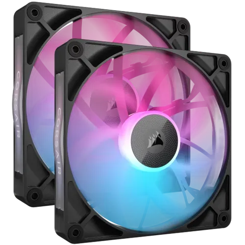 מאוורר CORSAIR RX140 iCUE LINK 140mm זוג PWM Starter Kit