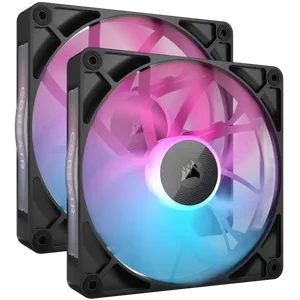 מאוורר CORSAIR RX140 iCUE LINK 140mm זוג PWM Starter Kit