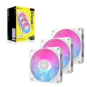 סט מאווררי CORSAIR iCUE RX120 RGB PWM שלישייה