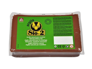 חימר טבעי SIO-2 חמרה (טרקוטה) 1.5 ק"ג