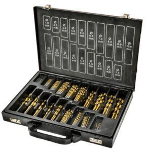 סט מקדחים במזוודה 100 יחידות HSS SUPER