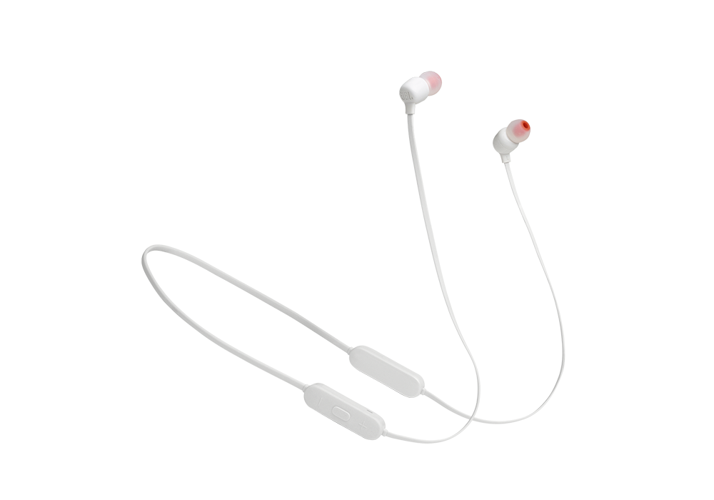 אוזניות בלוטוס JBL TUNE 125BT - לבן