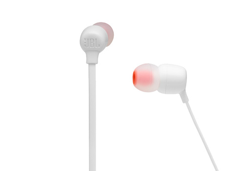 אוזניות בלוטוס JBL TUNE 125BT - לבן