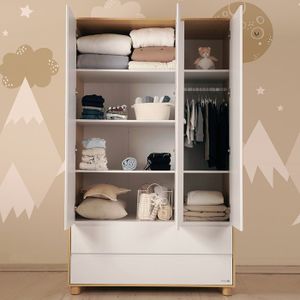 ארון בגדים בריידי – Brady™ Wardrobe 120x60x200 דייניז