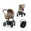 עגלת תינוק משולבת סייבקס בליוס TS5 + סלקל קלאוד Cybex Balios TS5 + Cloud G