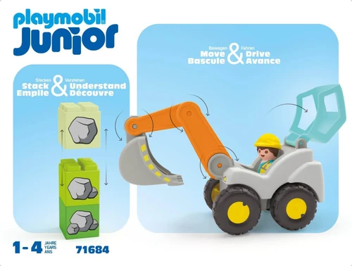משחק פליימוביל ג'וניור: מחפרון לגילאי 1+