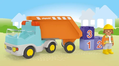 משחק פליימוביל ג'וניור: משאית זבל לגילאי 4+