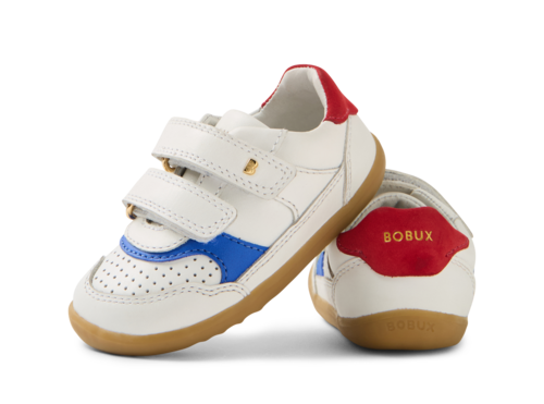 Bobux SU HUNTER WHITE SALSA מידות 19-22