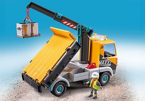 פליימוביל 71750 - משאית בניה עם מנוף