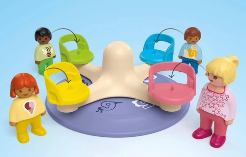 משחק פליימוביל ג'וניור: ילדים ושער מסתובב לגילאי 1+