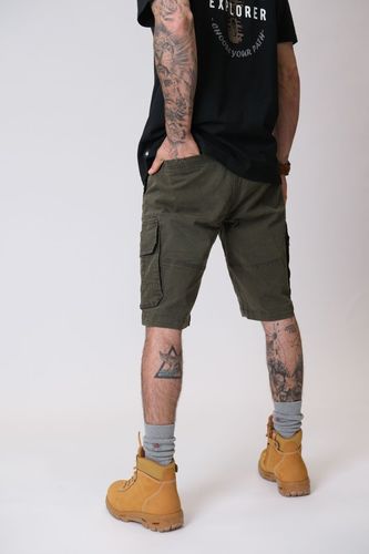Maroubra Cargo | Bermuda Olive
