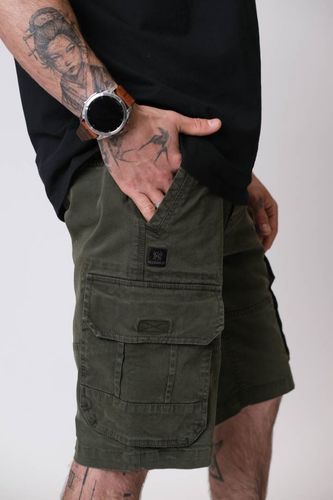 Maroubra Cargo | Bermuda Olive
