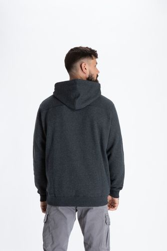 BRONTE HOODIE אפור מלאנז'