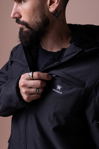 Blue Lake Furry Hoddie Softshell
