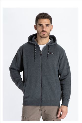 GIBSON COTTON HOODIE שחור