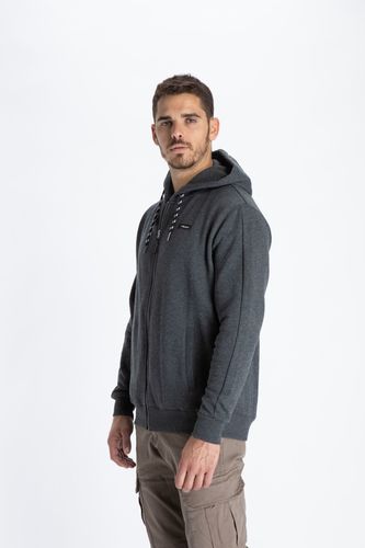 GIBSON COTTON HOODIE שחור