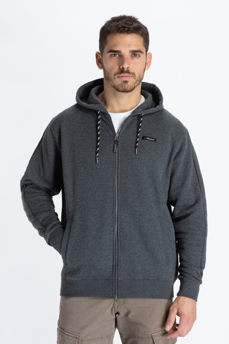 GIBSON COTTON HOODIE שחור