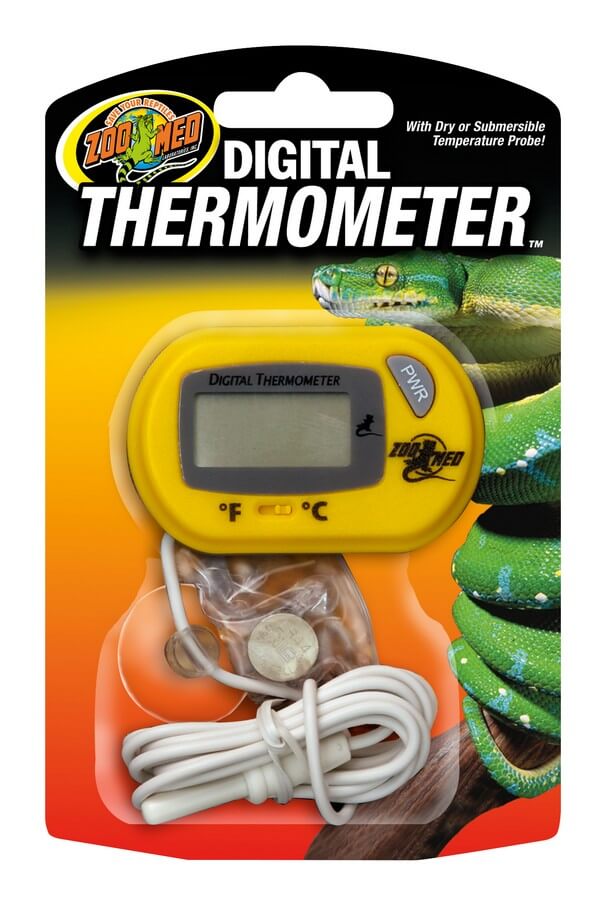 מד טמפרטורה דיגיטלי לטרריום | Zoo Med Digital Thermometer™
