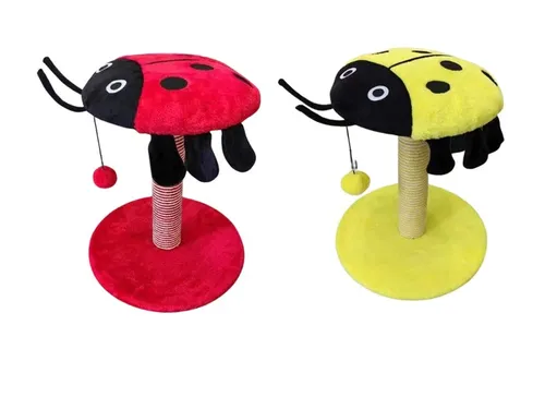 מתקן גירוד לחתולים בצורת חיפושית