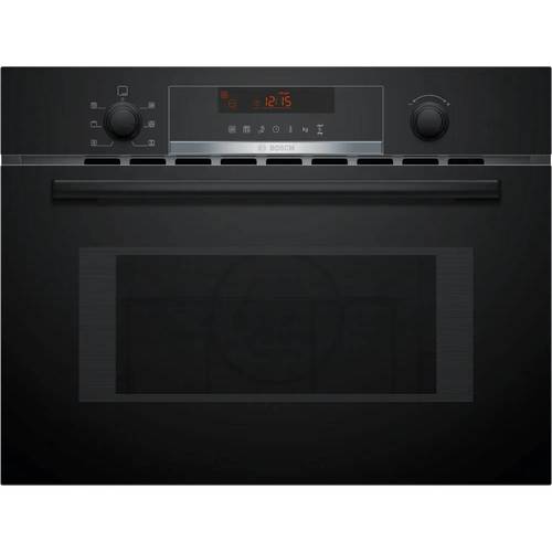 תנור בנוי 44 ליטר משולב מיקרוגל Bosch CMA583MB0 Serie 4 שחור | סין- לפרטים נוספים בקרו באתר - Electro-Buy