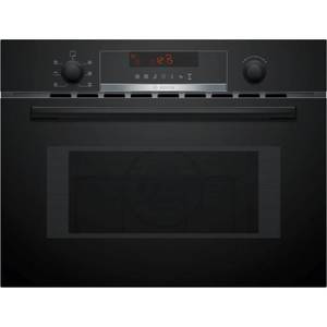 תנור בנוי 44 ליטר משולב מיקרוגל Bosch CMA583MB0 Serie 4 שחור | סין- לפרטים נוספים בקרו באתר - Electro-Buy