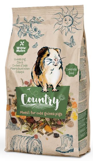 ויטה מולן תערובת מזון לשרקנים – קאנטרי | WITTE MOLEN Country Guinea Pig Mix 