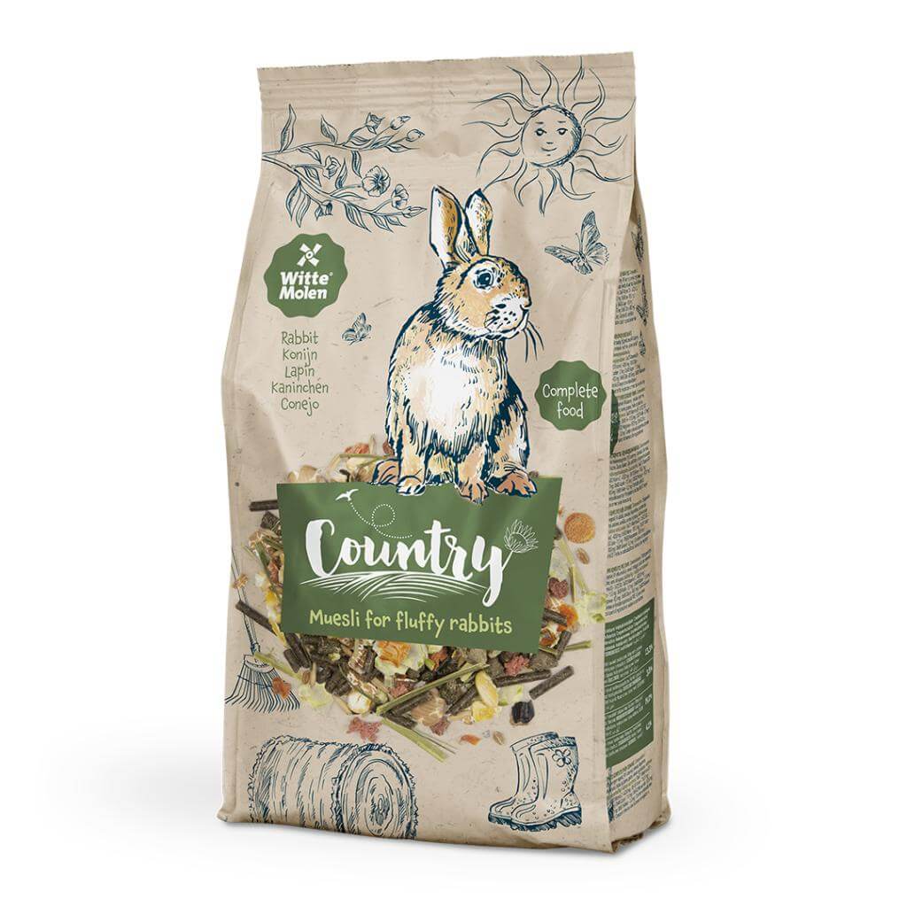 ויטה מולן תערובת מוזלי לארנבים – קאנטרי | WITTE MOLEN Country Muesli for Rabbits