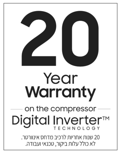 מקרר 4 דלתות BESPOKE קו אפס דגם RF71A9132BK