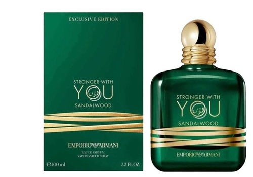 בושם לגבר Armani Stronger With You Sandalwood EDP 100 ml